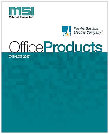 2017 MSI Office Products Catalog