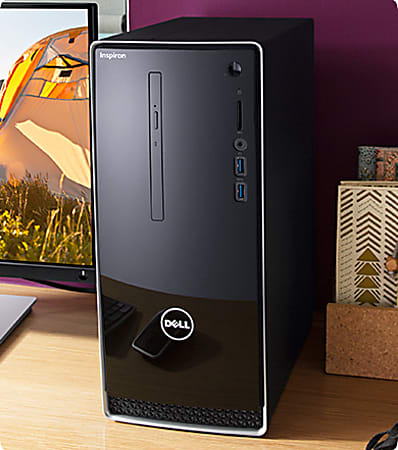 Dell Inspiron 3668 Desktop PC Intel Core i3 8GB Memory 1TB