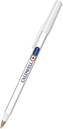 Custom BIC® Prevaguard Round Stic® Pen, Medium Point, Black Ink
