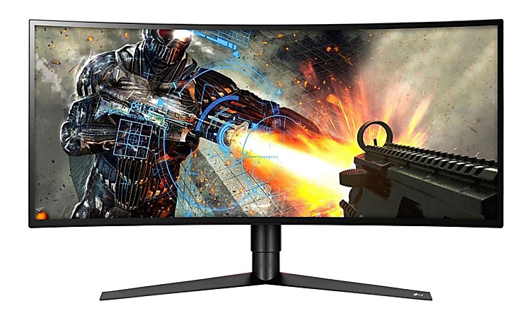 LG 34" UltraGear™ UltraWide™ QHD IPS Curved Gaming Monitor, 34GK950F-B, FreeSync