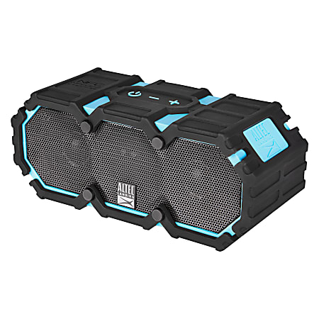 Altec Lansing® Bluetooth® Speaker, Life Jacket 3s, 8.6"H x 4.7"W x 4.2"D, Aqua Blue, IMW578-AB