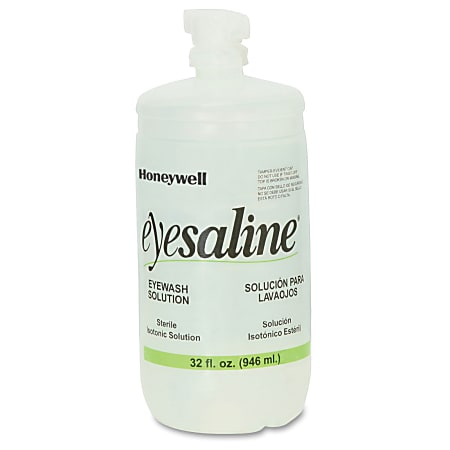 Honeywell Fendall Eyesaline Eyewash Solution 1 quart Tamper Resistant ...