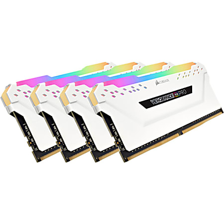 Corsair Vengeance RGB Pro 32GB DDR4 SDRAM Memory Module Kit - 32 GB (4 x  8GB) - DDR4-3600/PC4-28800 DDR4 SDRAM - 3600 MHz - CL18 - 1.35 V -  Unbuffered 