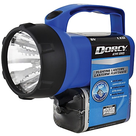 Dorcy 41-2081 6V Floating LED Lantern - LED - 35 lm Lumen - Plastic, Rubber - Assorted