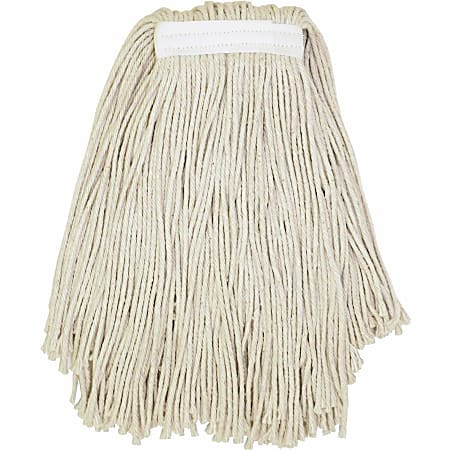 Genuine Joe Genuine Joe Clamp-style Mophead - Cotton - 1Each Genuine Joe Genuine Joe Clamp-style Mophead - Cotton - 1Each