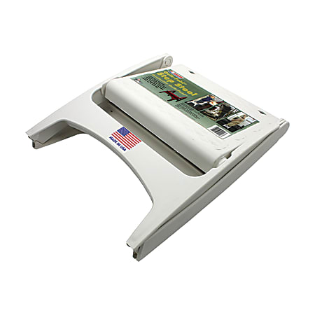 Adams® Quik-Fold® Plastic 1-Step Step Stool, 300 Lb Capacity, White