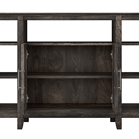 Bush furniture key west tall tv stand with set of 2 bookcases deals