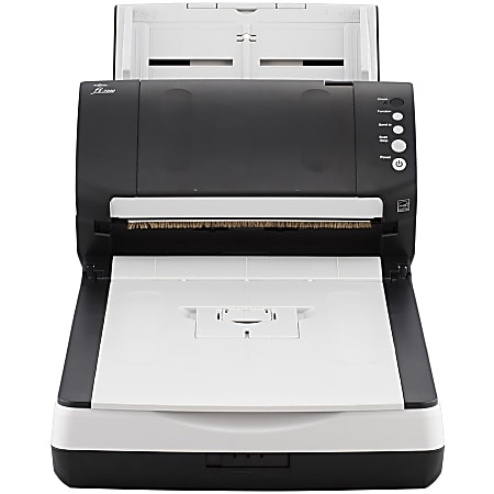 Fujitsu fi-7240 Flatbed Scanner - 600 dpi Optical - 24-bit Color - 8-bit Grayscale - 40 ppm (Mono) - 40 ppm (Color) - Duplex Scanning - USB