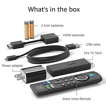 Fire TV Stick 3rd Generation Streaming Device B08C1W5N87 - Office  Depot