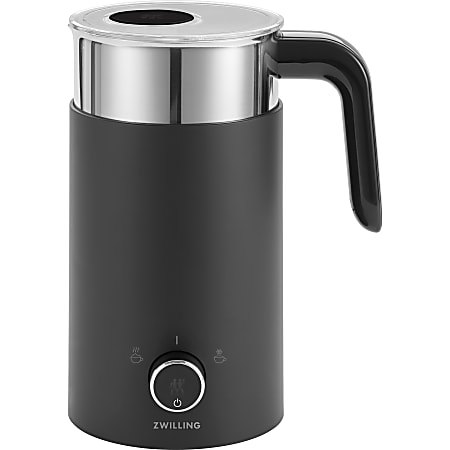 Zwilling Enfinigy Milk Frother, 13.5 Oz, Black