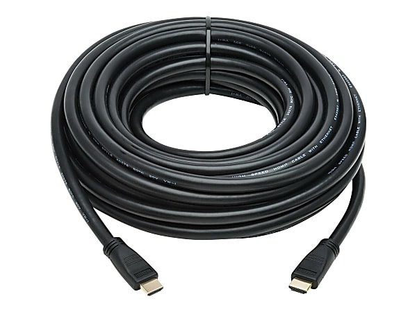Eaton Tripp Lite Series High-Speed HDMI Cable with Ethernet (M/M) - 4K, No Signal Booster Needed, Black, 50 ft.