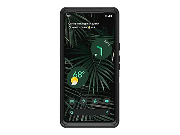 OtterBox® Defender Rugged Carrying Case Holster For Google Pixel 6 Pro, Black
