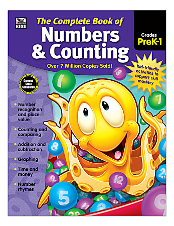 Thinking Kids® Complete Book Of Numbers And Counting, Grades Pre-K - 1