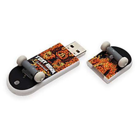 Action Sport Drives Birdhouse/Tony Hawk "Phoenix" SkateDrive USB Flash Drive, 8GB