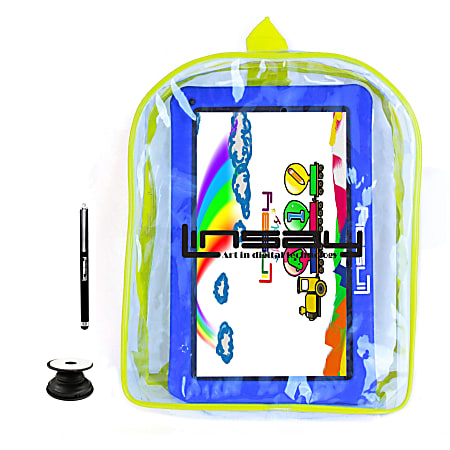 Linsay insay F10IPS Tablet, 10.1" Screen, 2GB Memory, 64GB Storage, Android 13, Kids Blue