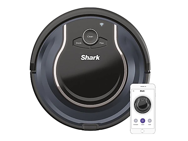 Shark ION ROBOT RV761 - Vacuum cleaner - robotic - bagless - black/navy blue