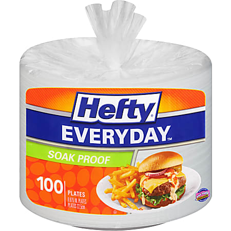 Hefty Plates, Soak Proof, 8.875 Inch « Discount Drug Mart