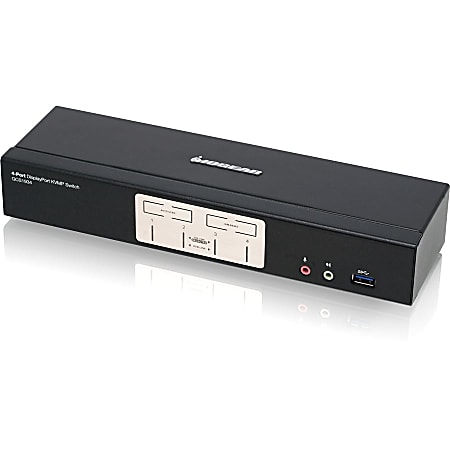 IOGEAR 4-Port DisplayPort 1.2 KVMP Switch, GCS1934