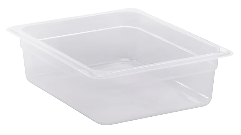Cambro Translucent GN 1/2 Food Pans, 4"H x