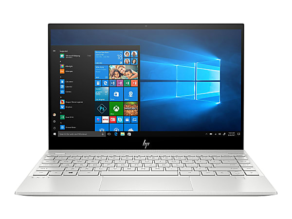 HP Envy 13-aq0005nr 13.3" Touchscreen Notebook - 1920 x 1080 - Core i7 i7-8565U 8th Gen 1.80 GHz Quad-core (4 Core) - 8 GB RAM - 256 GB SSD - Natural Silver - Windows 10 Home - Intel UHD Graphics 620 - BrightView, In-plane Switching (IPS) Technology