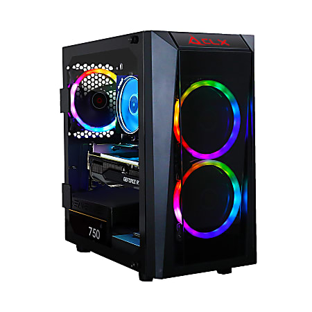CLX SET TGMSETRTM0C00BM Gaming Desktop PC AMD Ryzen 16GB Memory