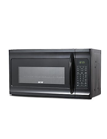 Commercial Chef 1.7 Cu. Ft. Over-The-Range Microwave Oven, 16-15/16”H x 29-13/16”W x 17-5/8”D, Black