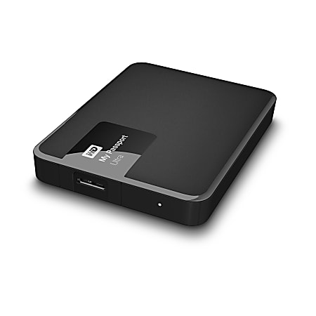 WD My Passport™ Ultra 3TB Portable External Hard Drive, USB 3.0/2.0, Black