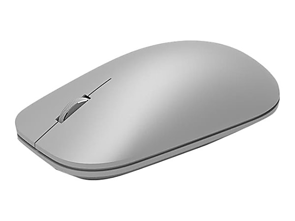 Microsoft Surface Mouse - Mouse - right and left-handed - optical - wireless - Bluetooth 4.0 - gray - for Surface Book with Performance Base