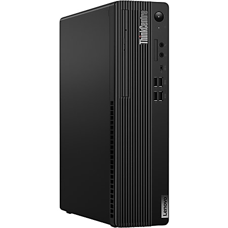 Lenovo ThinkCentre M70s 11DC002PUS Desktop Computer - Intel Core i3 10th Gen i3-10100 Quad-core (4 Core) 3.60 GHz - 4 GB RAM DDR4 SDRAM - 1 TB HDD - Small Form Factor - Windows 10 Pro 64-bit - DVD-Writer - English (US) Keyboard - 260 W