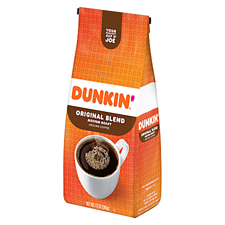 Dunkin donuts store coffee beans