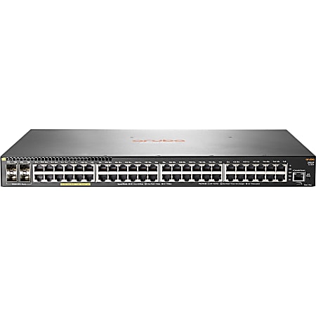 Aruba 2930F 48G PoE+ 4SFP+ 740W Switch - 48 Ports - Manageable - 3 Layer Supported - Modular - 980 W Power Consumption - Twisted Pair, Optical Fiber - Rack-mountable - Lifetime Limited Warranty
