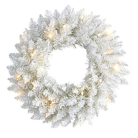 Nearly Natural Colorado Spruce Artificial Christmas Wreath With