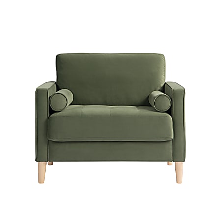 Lifestyle Solutions Lillian Chair, Olive/Natural