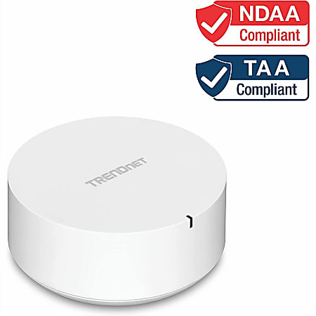 TRENDnet AC2200 WiFi Mesh Router;TEW-830MDR;1xAC2200 WiFi Mesh Router;App-Based Setup;Expanded Wireless Internet