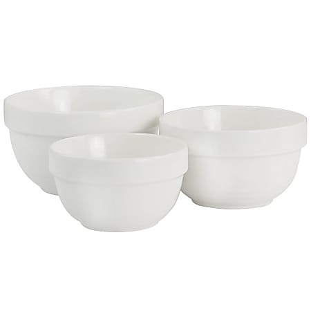 Martha Stewart Collection Holiday 3-Pc. Nesting Food Storage