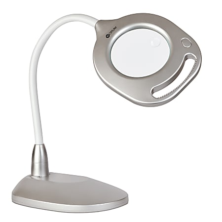 OttLite® Wellness Series 2-In-1 LED Magnifier Floor And Table Light