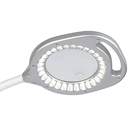2-in-1 LED Magnifier Floor and Table Light