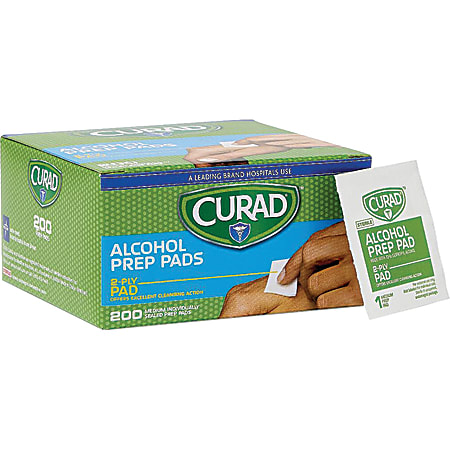 CURAD® Sterile Alcohol Prep Pads, 1" x 1",