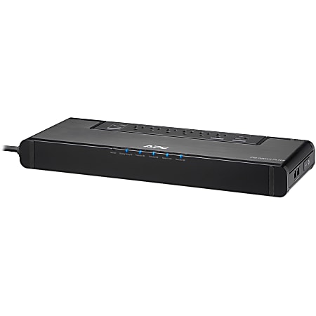 APC by Schneider Electric AV C Type 10 Outlet Power Saving Power Filter, 120V - 10x NEMA 5-15R - 5270 J - C25B