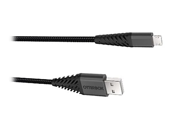 OtterBox - USB cable - Micro-USB Type B (M) to USB (M) - 2.4 A - 3.3 ft