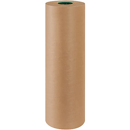 Office Depot® Brand Poly-Coated Kraft Paper, Roll, 24" x 600', Kraft
