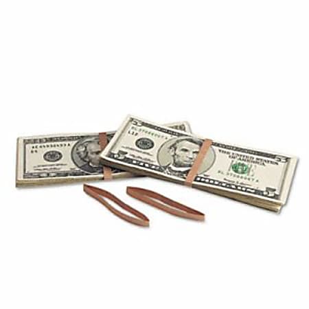 Pap-R Products Currency Straps, White, Box Of 1,000