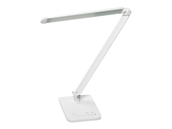 Safco Vamp - Desk lamp - LED - 9 W - 4 cool colors, 4 warm colors - 3000-6500 K - white