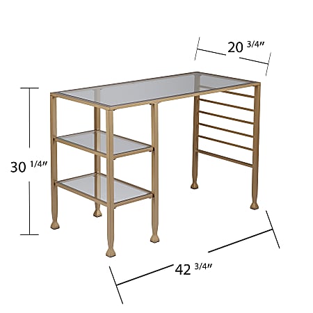 Office depot lara writing desk cheap