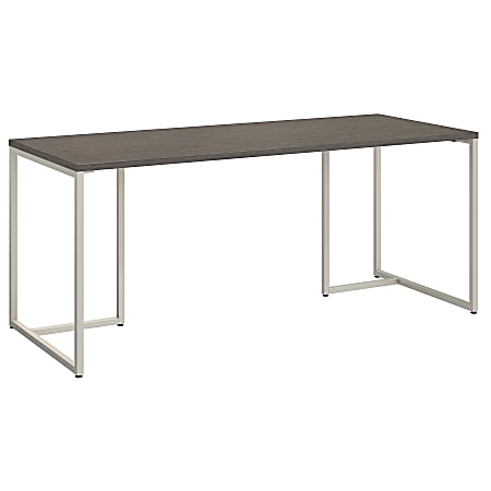 kathy ireland® Office by Bush Business Furniture Method Table Desk, 72"W, Cocoa, Premium Installation