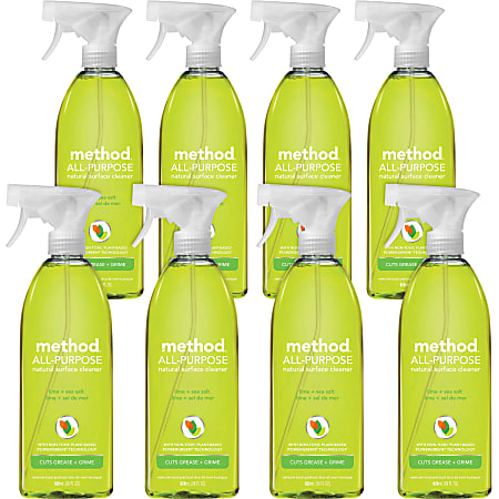 Method All Surface Cleaner Lime & Sea Salt 28 oz Bottle 8/Carton 01239