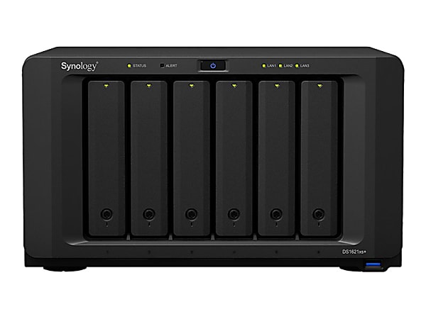 Synology DiskStation DS1621xs+ - Intel Xeon D-1527 2.20 GHz - 6 x HDD Supported - 0 x HDD Installed - 6 x SSD Supported - 0 x SSD Installed - Clustering Supported - 8 GB RAM