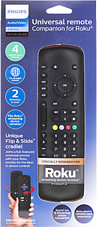 Philips Universal Companion Remote For Roku