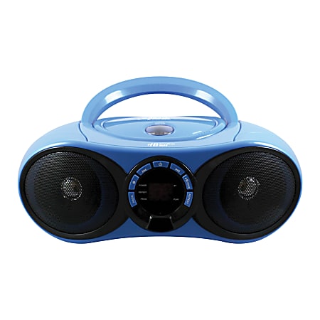 HamiltonBuhl AudioMVP™ HECHB100BT2 CD Boombox With FM Radio