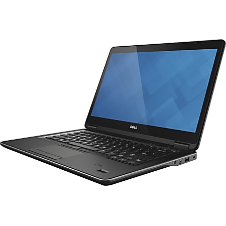 Dell Latitude 14 7000 E7470 14" Ultrabook - Intel Core i7 (6th Gen) i7 - 6600U Dual - core (2 Core) 2.60 GHz - 8 GB DDR4 SDRAM - 256 GB SSD - Windows 7 Professional 64 - bit (English/French/Spanish) - 1920 x 1080 - Black - 3 Year ProSupport - Windows 7